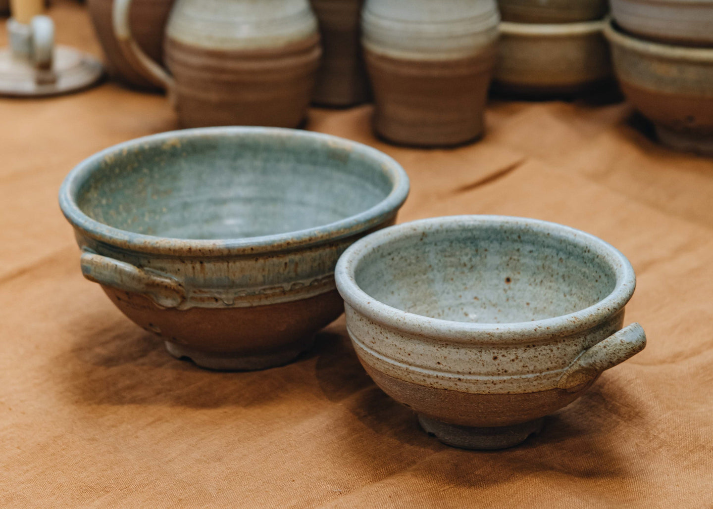 Hook Norton Pottery Stoneware Colanders