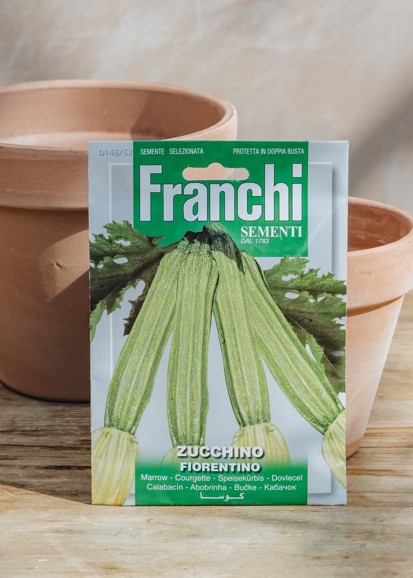 Franchi Courgette 'Lungo Fiorentino' Seeds
