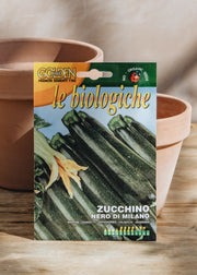 Seeds of Italy Franchi Courgette 'Nero Di Milano' Seeds