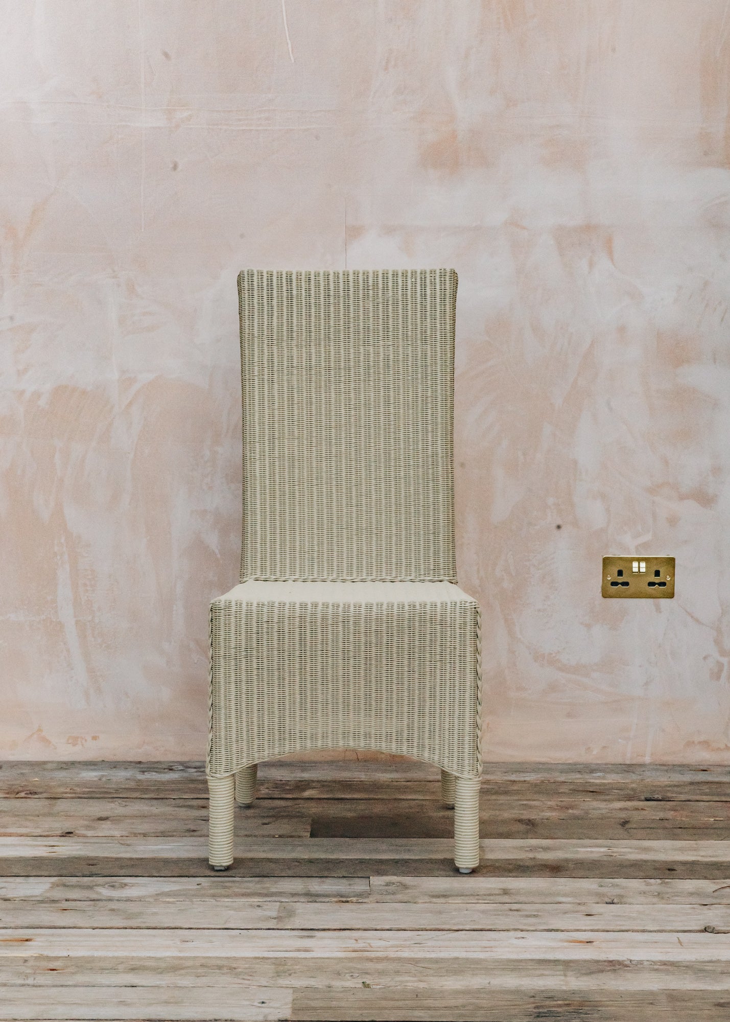 Lloyd Loom Dining Chair in Fawn