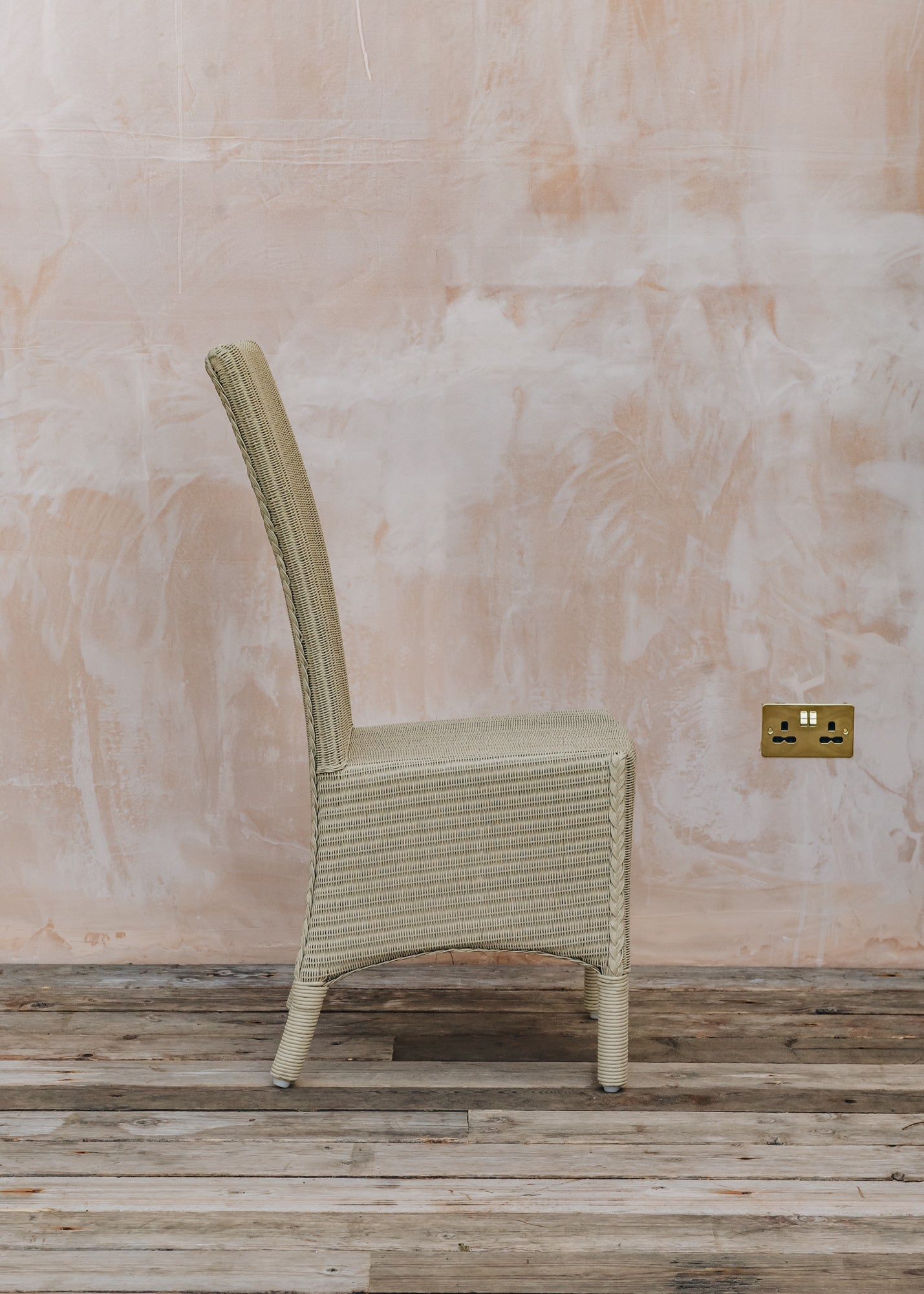 Lloyd Loom Dining Chair in Fawn