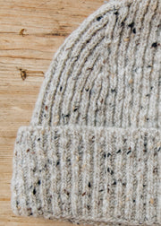 Two Left Feet Agencies Donegal Beanie in Light Grey