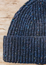 Donegal Beanie in Navy