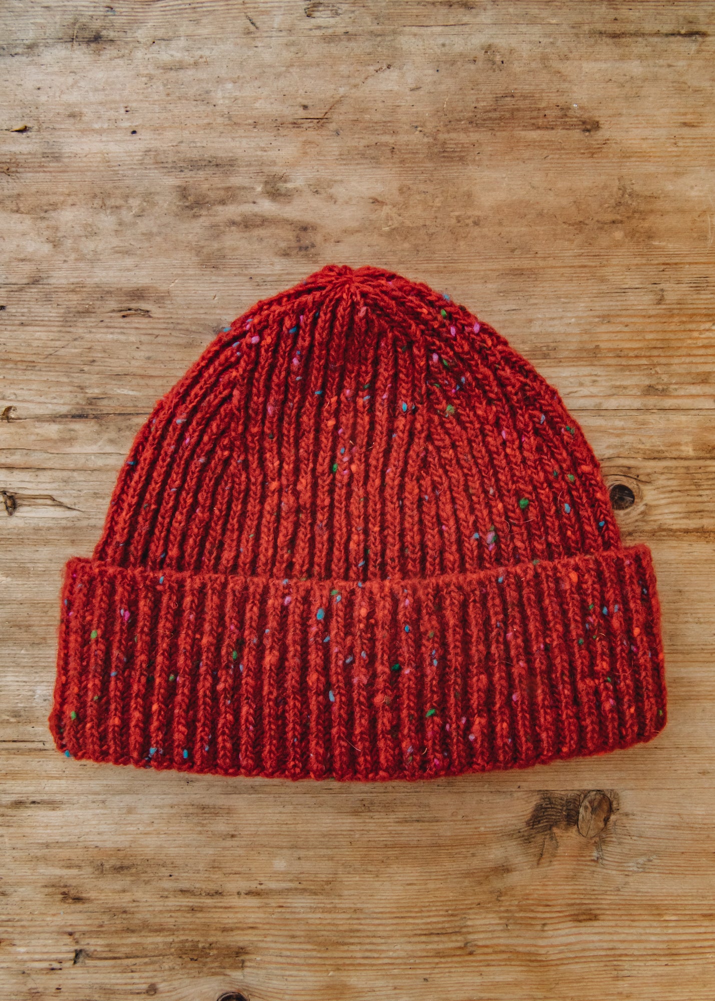 Donegal Beanie in Red