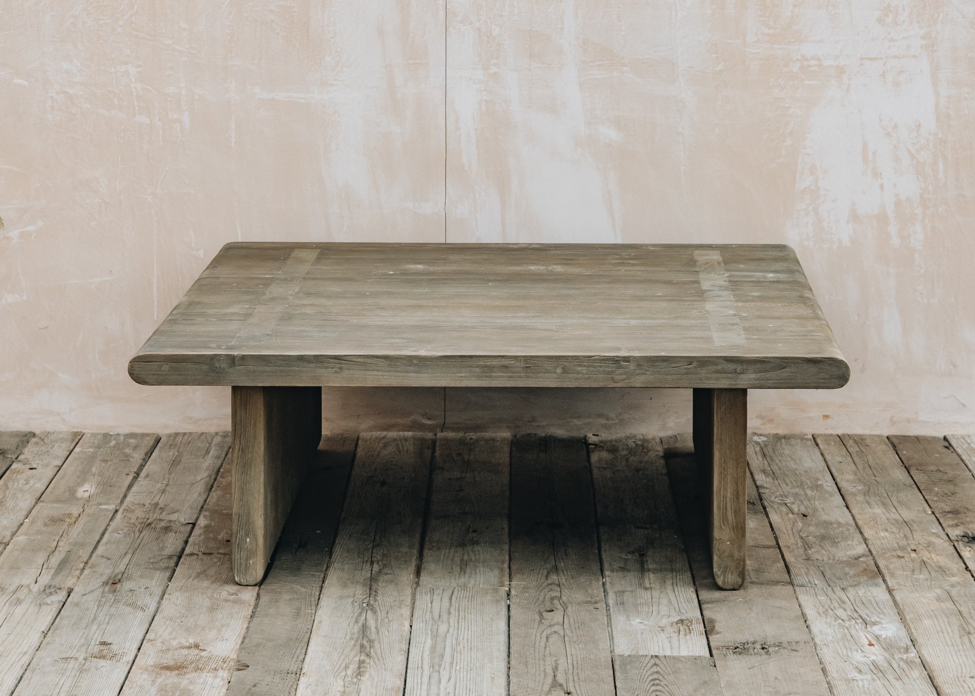 Drake Large Square Coffee Table in Grey