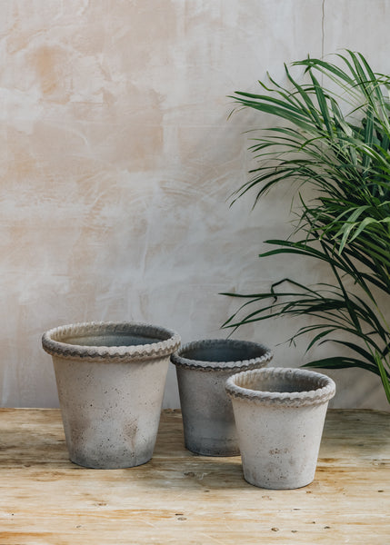 Bergs Potter Emilia Grey Pots | Burford Garden Co.