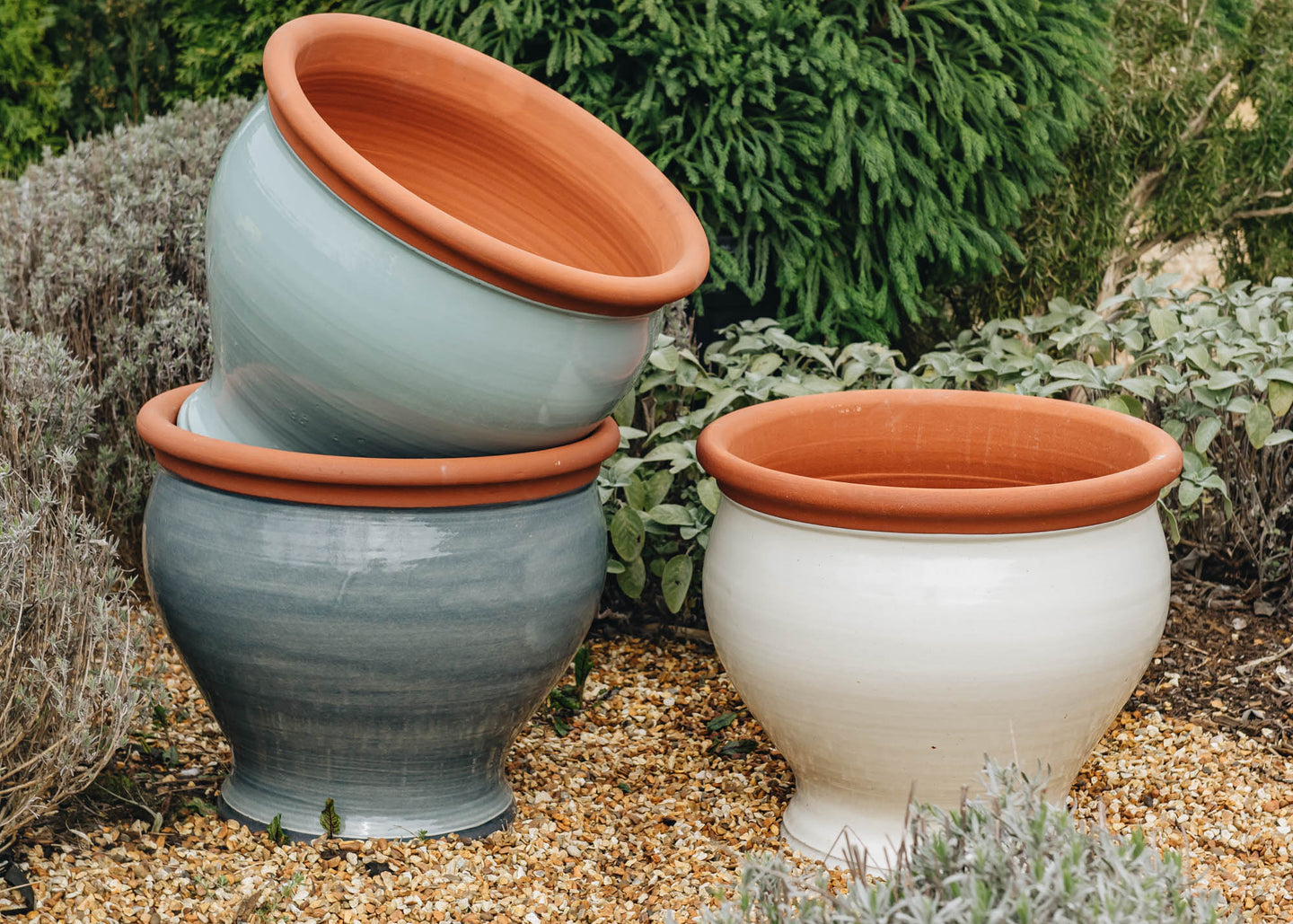 big plant pots uk Extra Large Bellied Planters