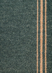 Garden Trading Forest Green Triple Stripe Large Doormat