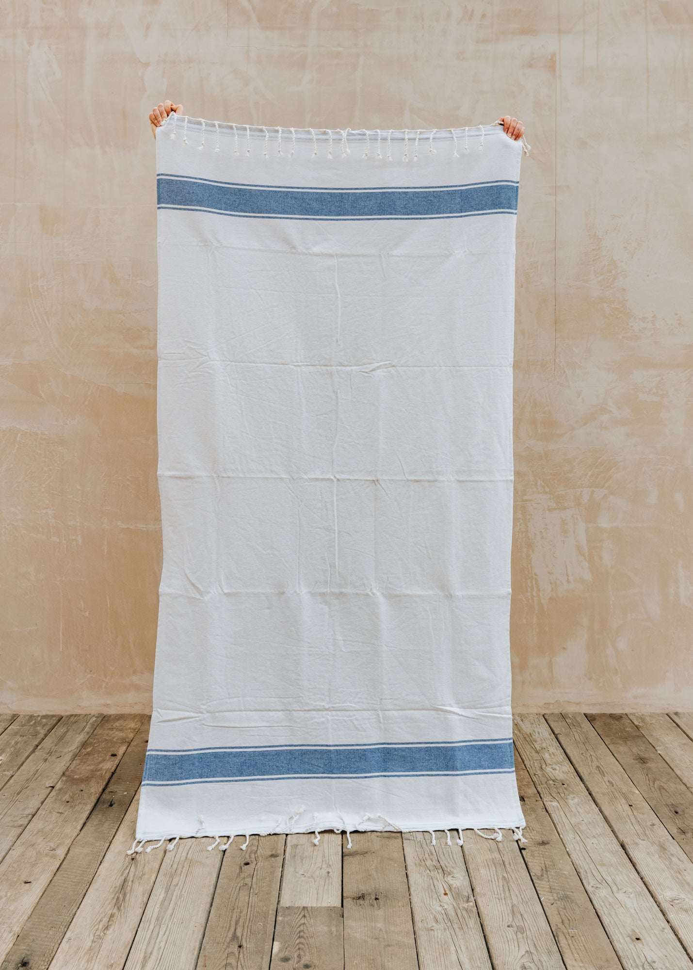Fouta Towel in Ocean Blue
