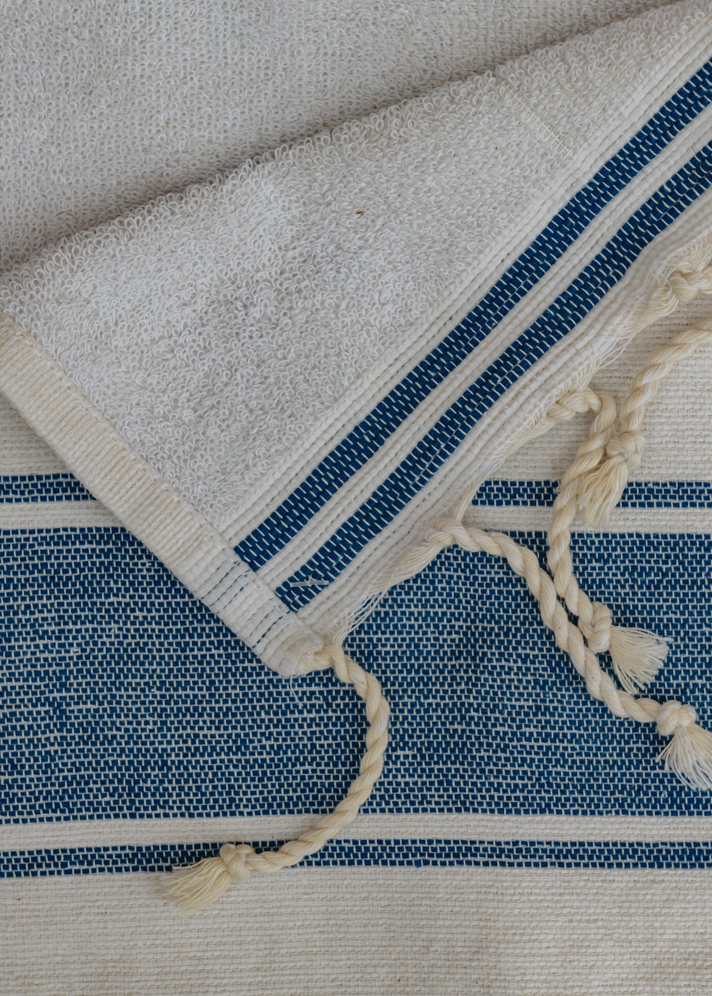 Fouta Towel in Ocean Blue