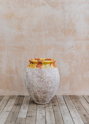 Olive Pots with Yellow Antiqued Rim (90cm)