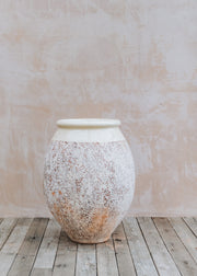 Olive Pots with Ivory Neck (110cm)