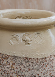 Olive Pots with Ivory Neck (70cm)