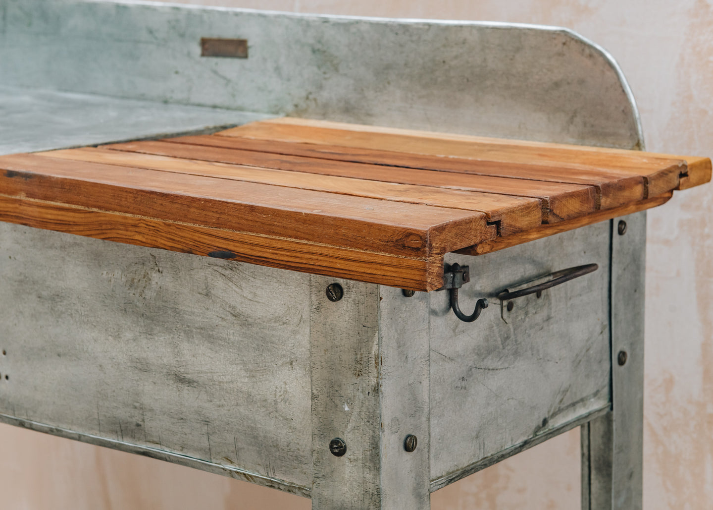 Kadai Galvanised Potting Table