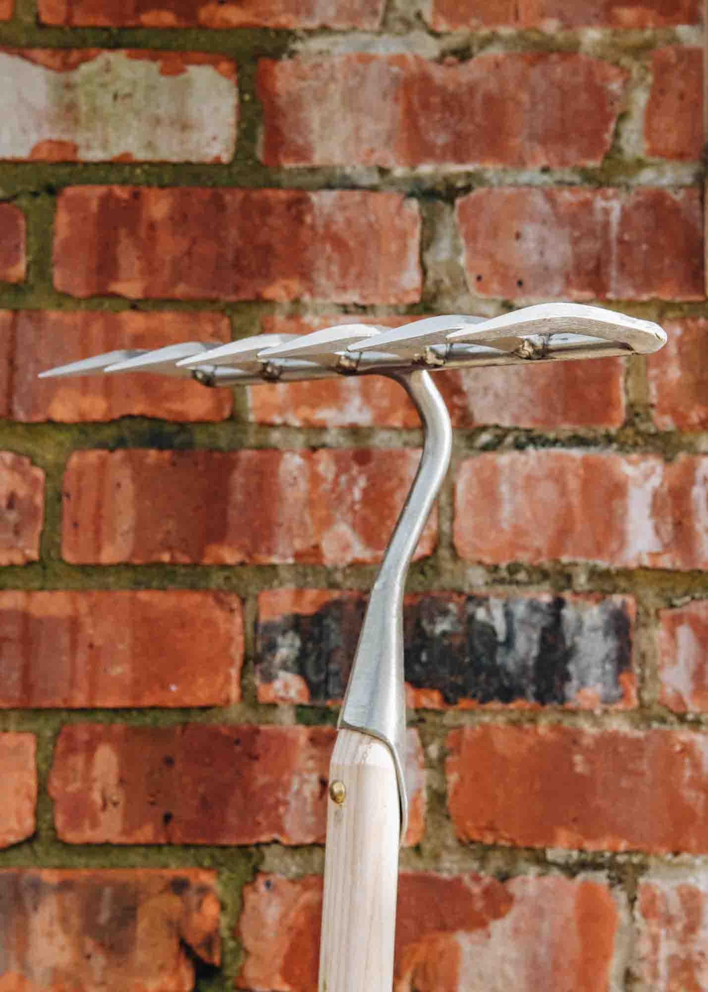 Sneeboer Six Tine Garden Rake Garden Tools Burford Garden Co.