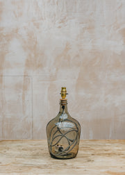 Garrafa Bottle Lamp in Smoke
