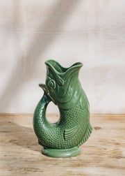 Green Large Gluggle Jug