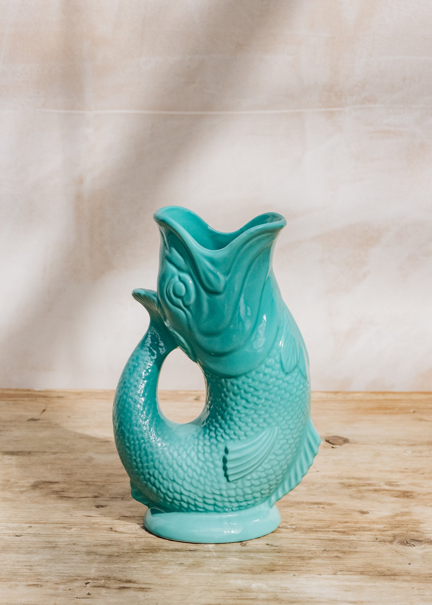 Sea Green Large Gluggle Jug