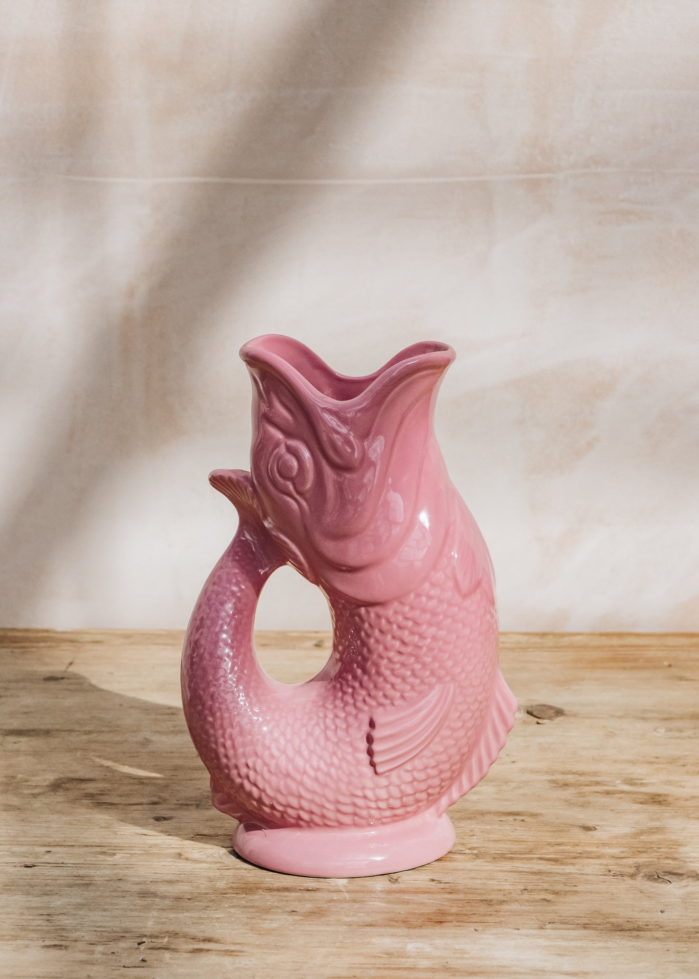 Pink Large Gluggle Jug