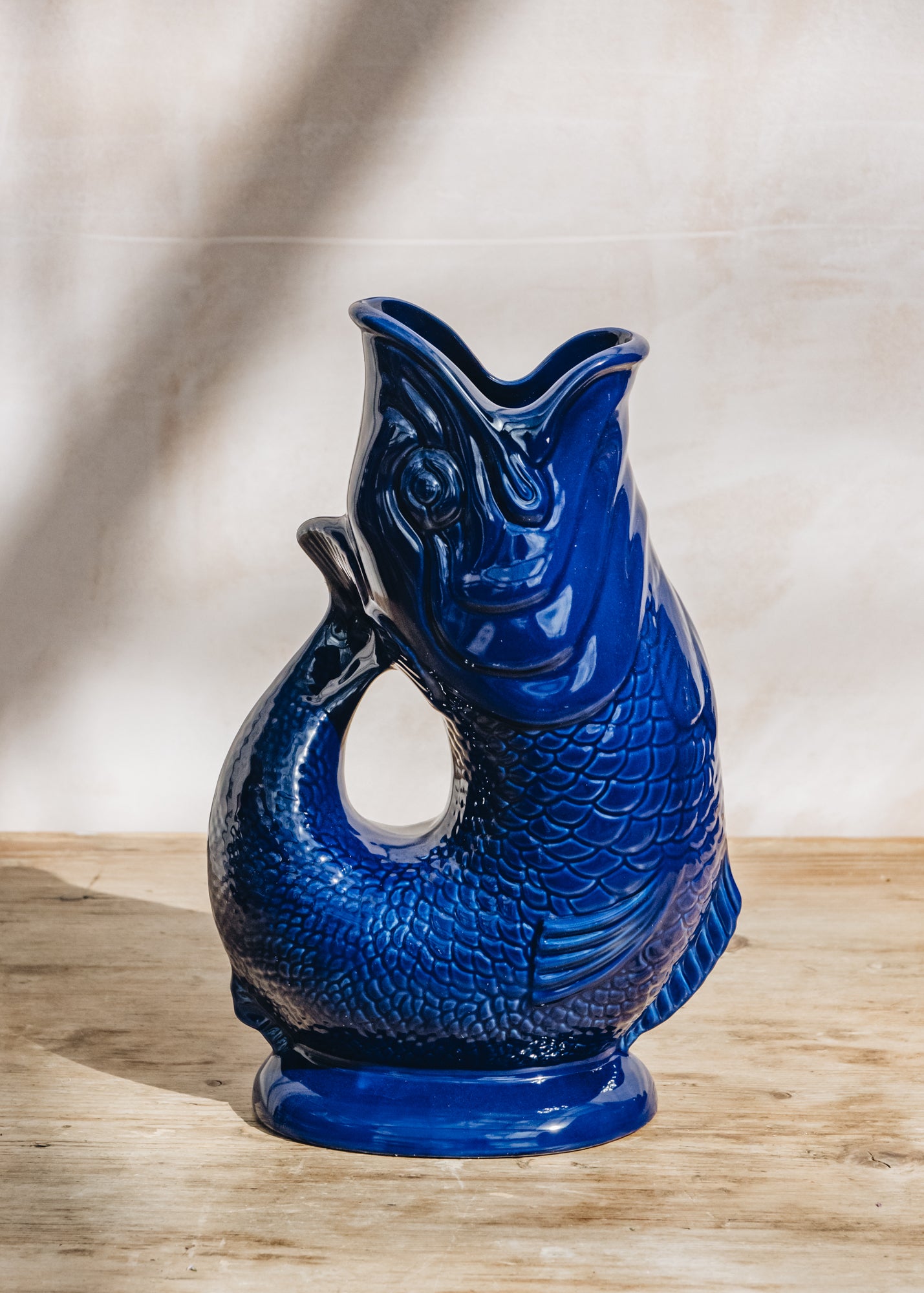 The Gluggle Jug Factory Cobalt Blue Extra Large Gluggle Jug