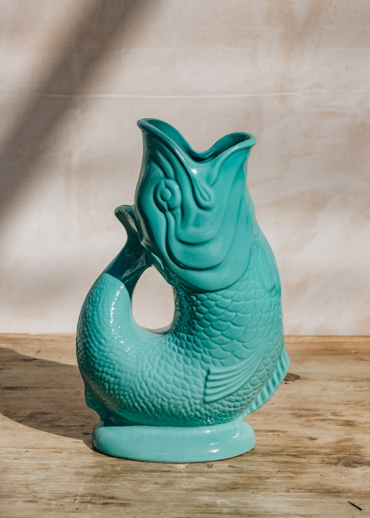 Sea Green Extra Large Gluggle Jug