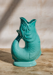 Sea Green Extra Large Gluggle Jug