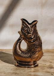 Copper Extra Large Gluggle Jug