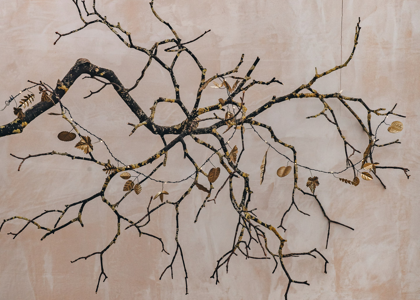 Gold Leaves Lights