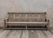 Gommaire Gustave Large Teak Bench in Natural