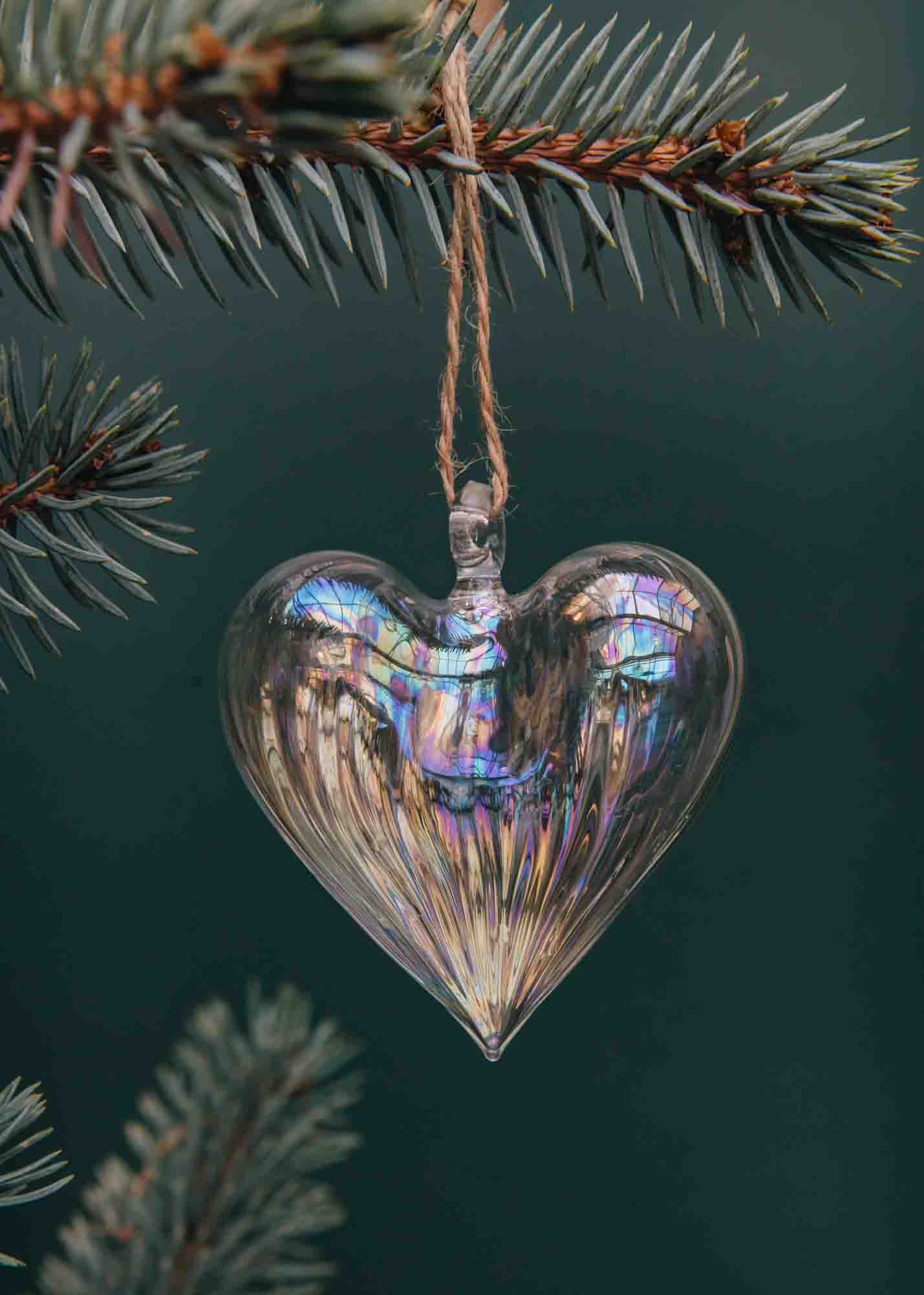 Treasure Tree Pearl Heart Bauble