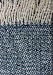 Illusion Blue Slate Throw