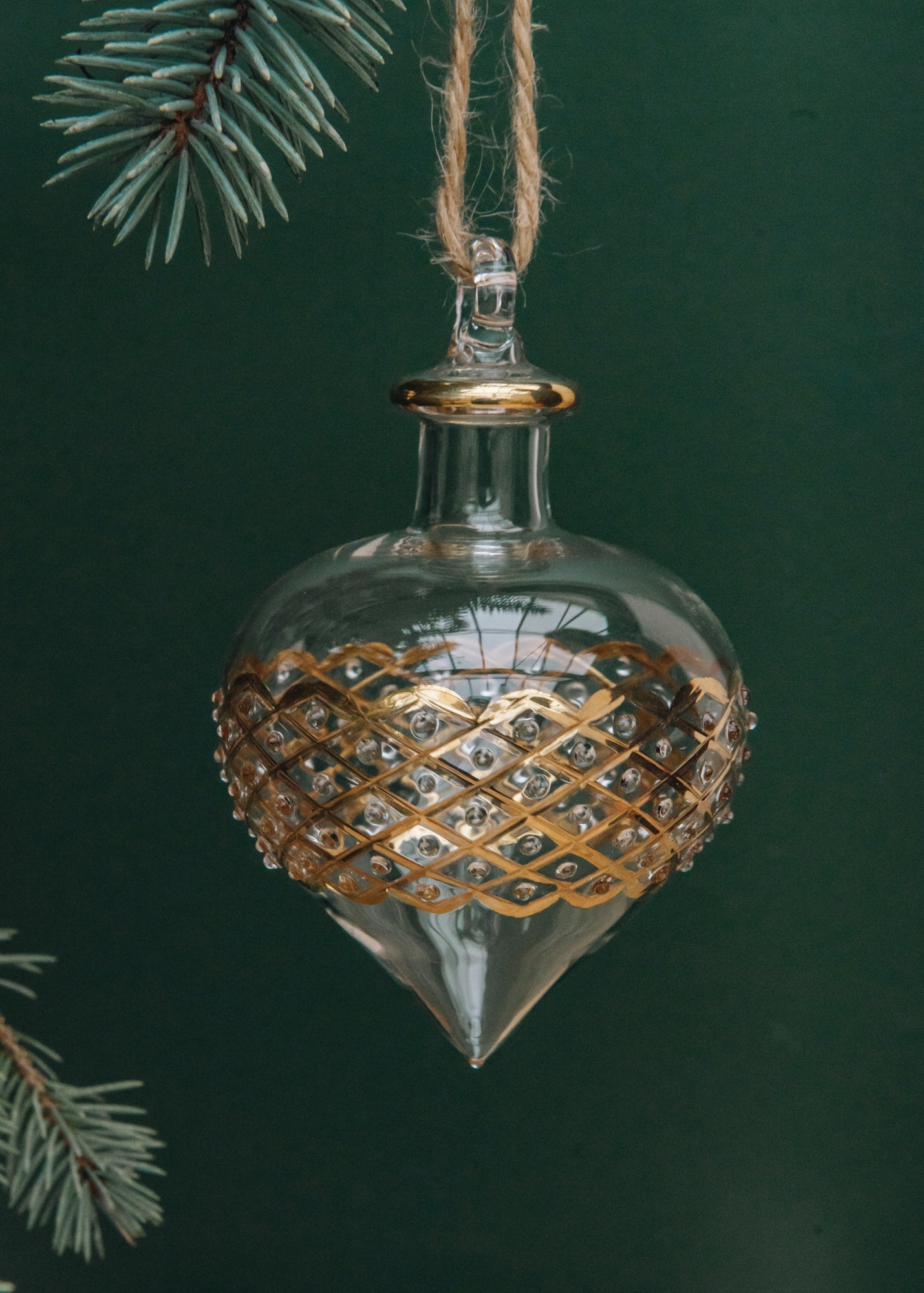 Gold Byzantian Jasmine Bauble
