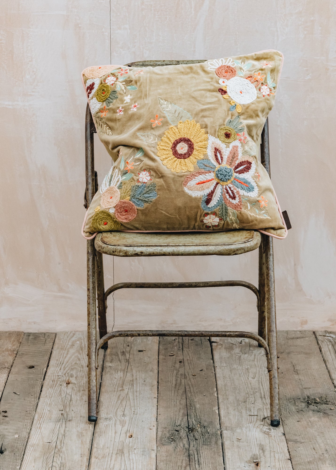 Quote Copenhagen Khaki Desert Kanika Cushion