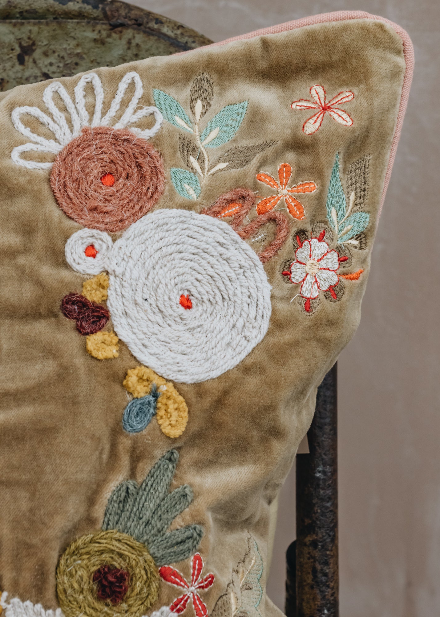 Quote Copenhagen Khaki Desert Kanika Cushion