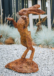 Leaping Hare Sculpture