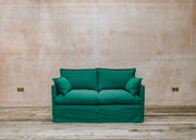 Lily Three Seater Sofa in Malachite