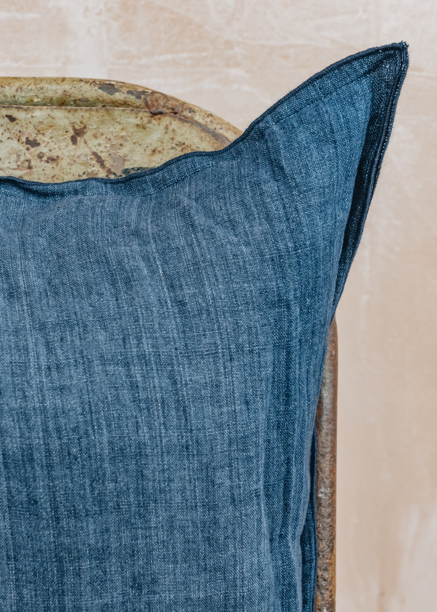 Bungalow Bungalow Midnight Linen Cushion