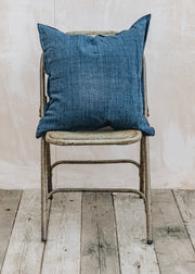 Bungalow Midnight Linen Cushion