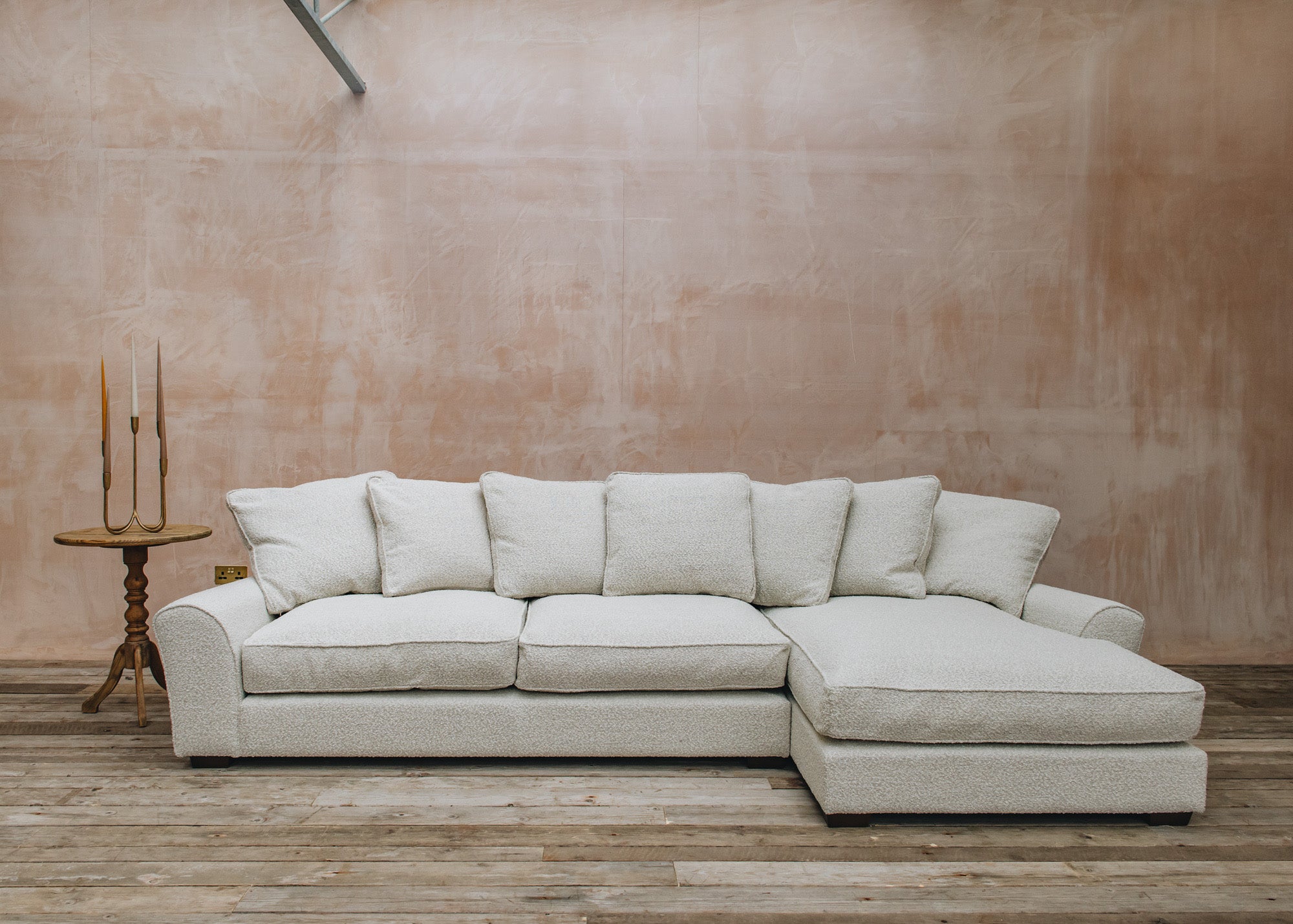 Double deep hot sale couch