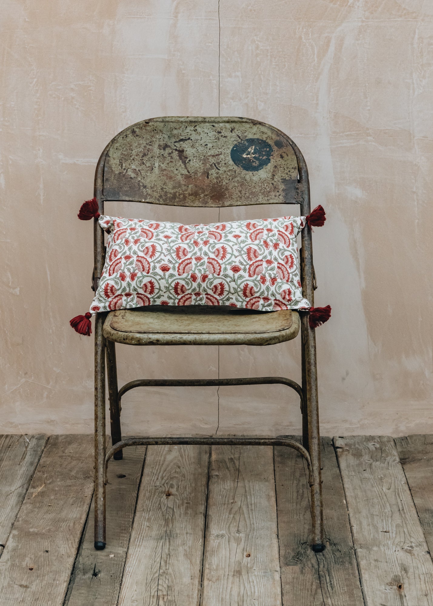 Bungalow Mysore Ruby Long Cushion