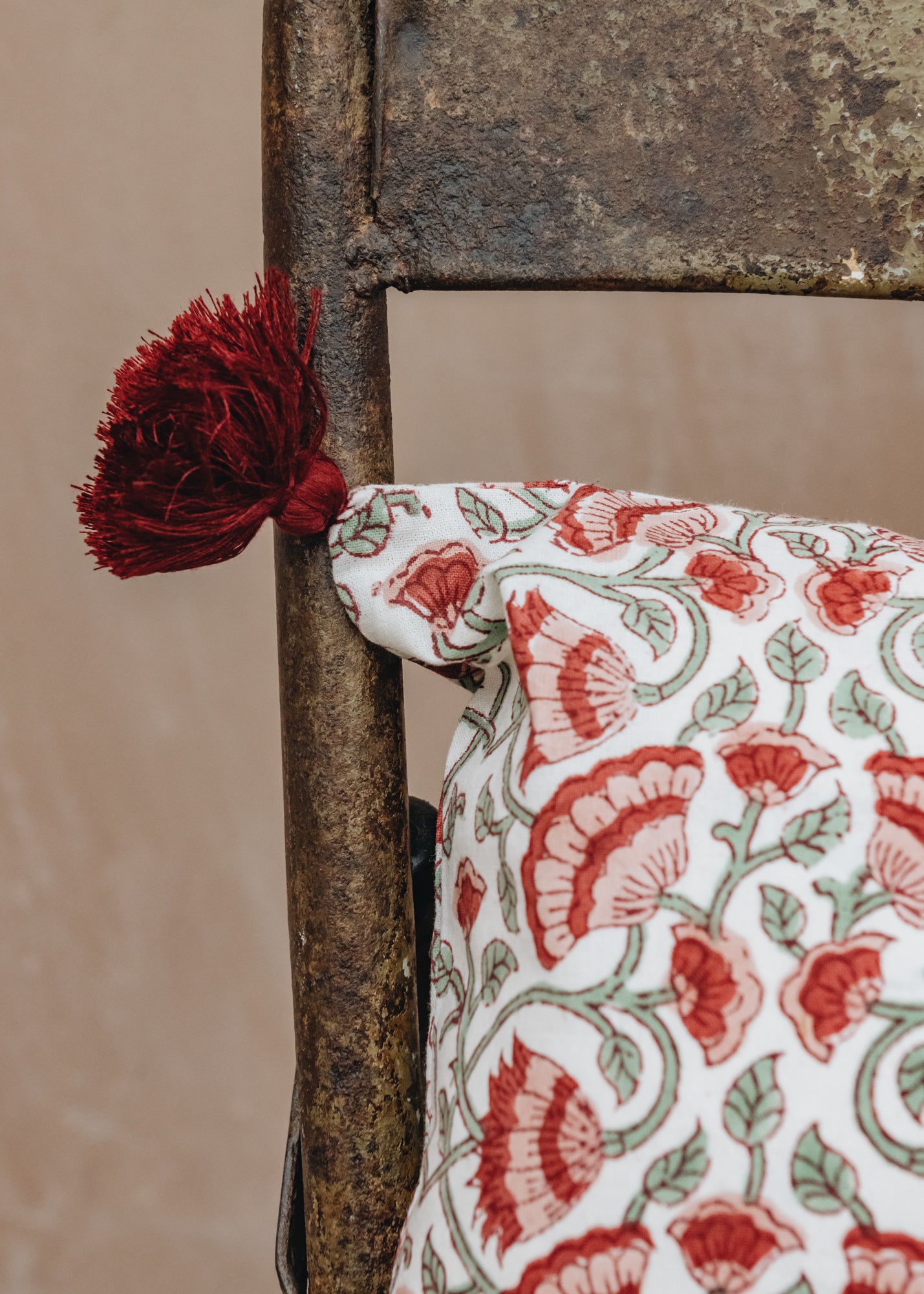 Bungalow Mysore Ruby Long Cushion