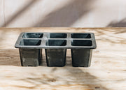Natural Rubber Seed Tray, 6 large cells