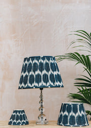 Pooky Lighting Navy Yoda Ikat Empire Shades