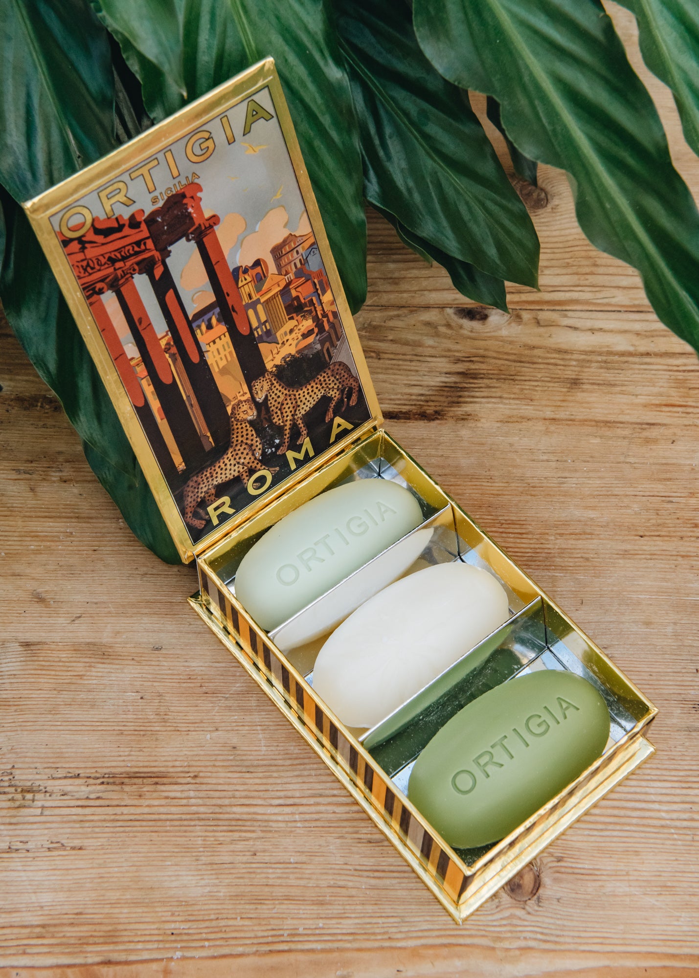 Ortigia Ortigia Gift Box 3 x 100g Soaps