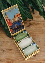 Ortigia Gift Box of Three x 100g Soaps