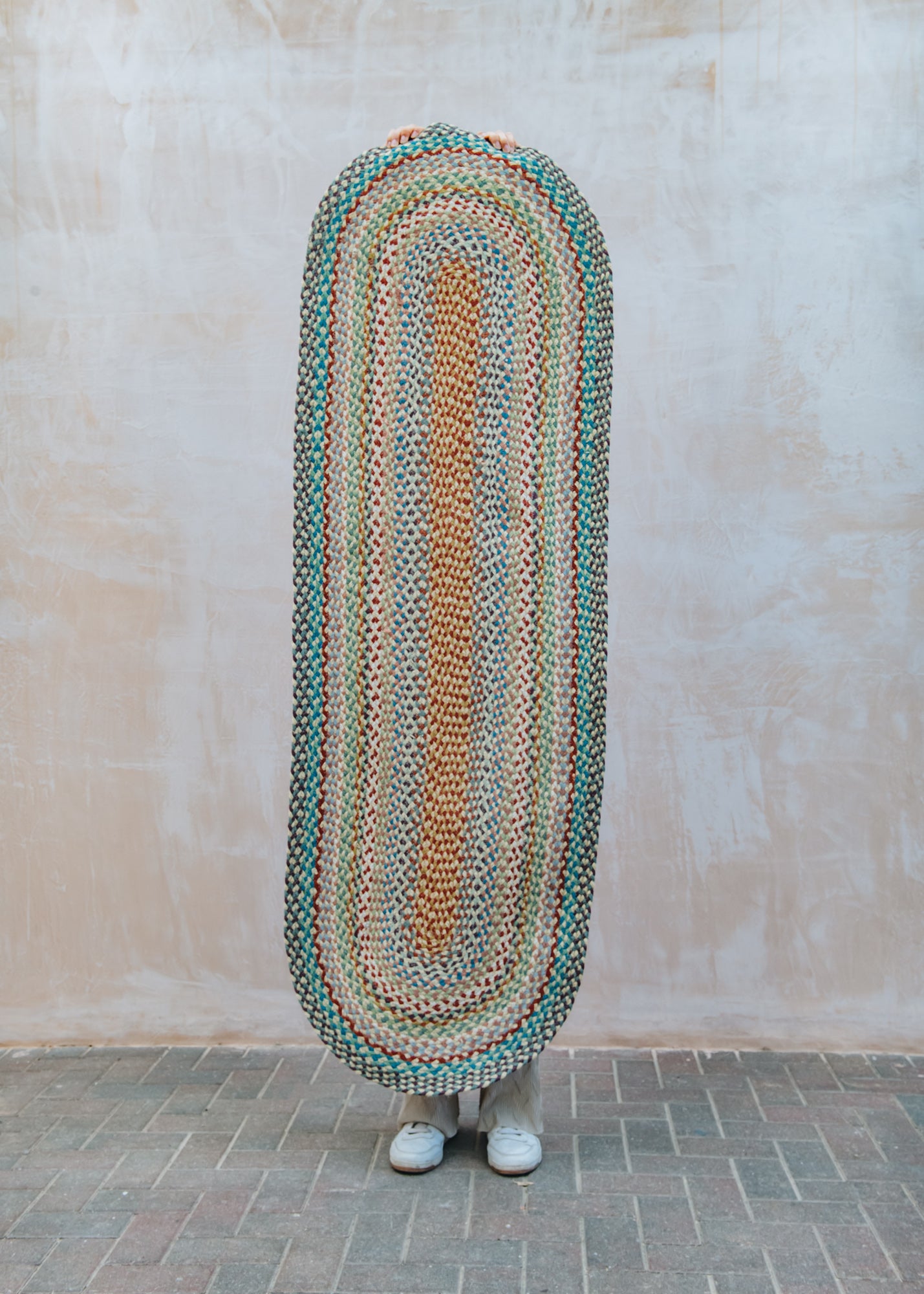 The Braided Rug Co. Carnival Oval Rugs