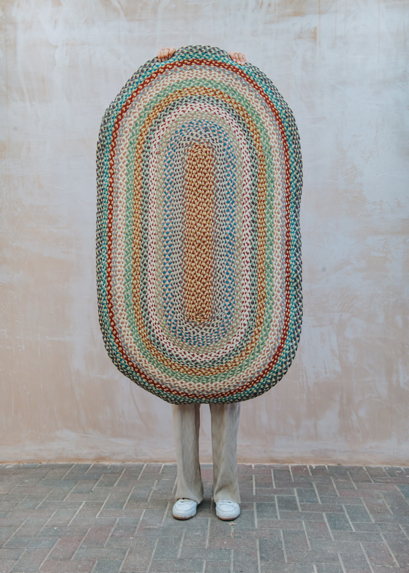 The Braided Rug Co. Carnival Oval Rugs