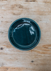Bergs Potter Petroleum Blue Glazed Copenhagen Saucers