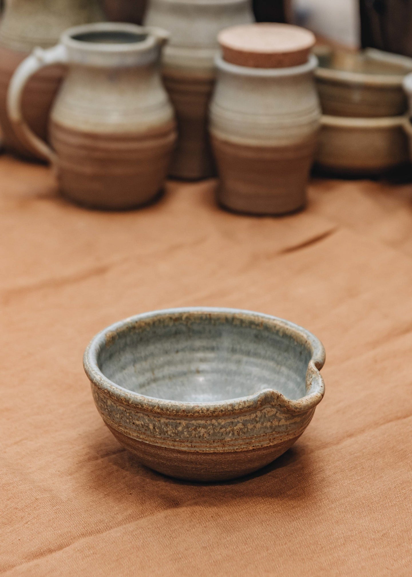 Stoneware Pouring Bowl