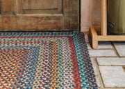 Blue Carnival Rectangle Rugs